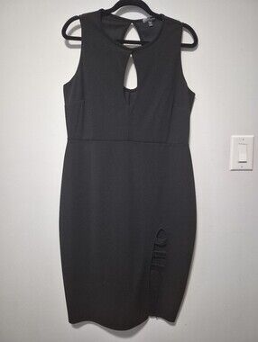 Sheath Dress With Cutouts, Plus Size 2X